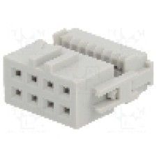 Conector IDC, 8 pini, pas pini 2.54mm, AMPHENOL - 71600-008LF Conector IDC, 8 pini, pas pini 2.54mm, AMPHENOL - 71600-008LF