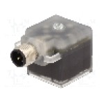 Adaptor M12 tata, 3 pini, LUMBERG AUTOMATION - 30567 VAD 1F-4-3-M12-5