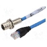 Adaptor RJ45 mufa, 4 pini, AMPHENOL - P29930-M5 Adaptor RJ45 mufa, 4 pini, AMPHENOL - P29930-M5