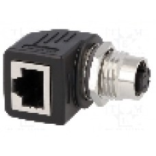 Adaptor RJ45 soclu, 4 pini, AMPHENOL - RJS-12D04FF-RS8001