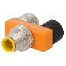 Adaptor in T M12 tata, 3 pini, LUMBERG AUTOMATION - 58911 ASBSA 2 M12-3