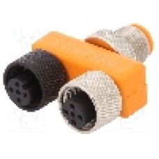 Adaptor in T M12 tata, 5 pini, LUMBERG AUTOMATION - 11120 ASBS2M12-5