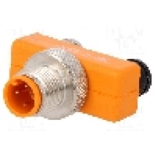 Adaptor in T M8 mama x2, 3 pini, LUMBERG AUTOMATION - 11124 ASBS 2 M8