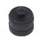 Capac protectie pentru conectori tata M12, BULGIN - PXPPAM12CAF