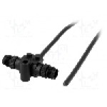 Splitter M12 tata x2, 3 pini, AMPHENOL - PS-030300-MM0-TSA01 Splitter M12 tata x2, 3 pini, AMPHENOL - PS-030300-MM0-TSA01