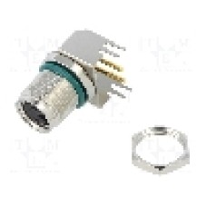 Conector M8, 2 pini, clasa etanseitate IP68, AMPHENOL - M8AS-02PFFR-SF8001