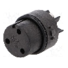 Conector M8, 3 pini, clasa etanseitate {{Clasa etanşeitate}}, BULGIN - SA3229