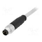 Conector M8, 3 pini, clasa etanseitate {{Clasa etanşeitate}}, HARTING - 21348000380020