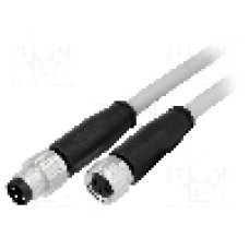 Conector M8, 3 pini, clasa etanseitate {{Clasa etanşeitate}}, HARTING - 21348081380010