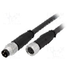 Conector M8, 3 pini, clasa etanseitate {{Clasa etanşeitate}}, HARTING - 21348081388005
