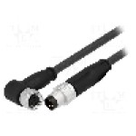 Conector M8, 3 pini, clasa etanseitate {{Clasa etanşeitate}}, HARTING - 21348083388020