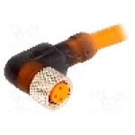 Conector M8, 3 pini, clasa etanseitate {{Clasa etanşeitate}}, LUMBERG AUTOMATION - 11337 RKMWV/LED A 3-06/5 M
