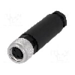 Conector M8, 3 pini, clasa etanseitate {{Clasa etanşeitate}}, LUMBERG AUTOMATION - 28046 RKMCK 3