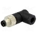 Conector M8, 3 pini, clasa etanseitate {{Clasa etanşeitate}}, LUMBERG AUTOMATION - 69544 RSMCW 3