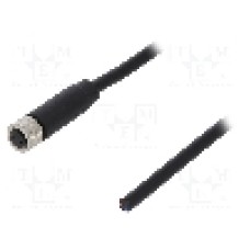 Conector M8, 3 pini, clasa etanseitate IP65, IP67, DEGSON ELECTRONICS - PM-M8A-03P-FF-SL7A01-00A(H) Conector M8, 3 pini, clasa etanseitate IP65, IP67, DEGSON ELECTRONICS - PM-M8A-03P-FF-SL7A01-00A(H)