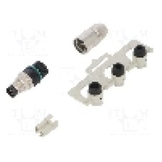 Conector M8, 3 pini, clasa etanseitate IP65, IP67, HARTING - 21021511305 Conector M8, 3 pini, clasa etanseitate IP65, IP67, HARTING - 21021511305