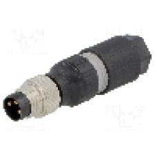 Conector M8, 3 pini, clasa etanseitate IP65, IP67, LAPP - 22260985