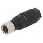 Conector M8, 3 pini, clasa etanseitate IP65, IP67, LAPP - 22260986