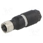 Conector M8, 3 pini, clasa etanseitate IP65, IP67, LAPP - 22260994
