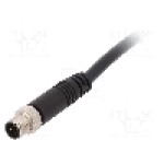 Conector M8, 3 pini, clasa etanseitate IP67, AMPHENOL - LTW8-03AMMM-SL7A02