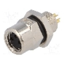Conector M8, 3 pini, clasa etanseitate IP67, AMPHENOL - LTW8-03PFFS-SH7001