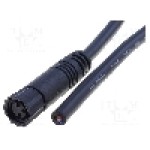 Conector M8, 3 pini, clasa etanseitate IP67, AMPHENOL - LTW8P-03AFFM-SL7A01