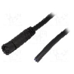 Conector M8, 3 pini, clasa etanseitate IP67, AMPHENOL - LTW8P-03AFFM-SL7A02