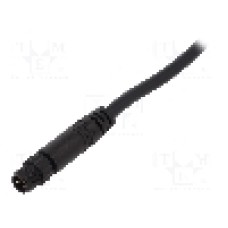 Conector M8, 3 pini, clasa etanseitate IP67, AMPHENOL - LTW8P-03AMMM-SL7A02 Conector M8, 3 pini, clasa etanseitate IP67, AMPHENOL - LTW8P-03AMMM-SL7A02