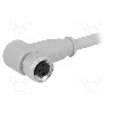 Conector M8, 3 pini, clasa etanseitate IP67, CONEC - SAL-8-RKW3-3/A1