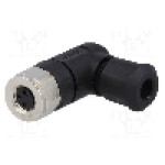 Conector M8, 3 pini, clasa etanseitate IP67, CONEC - SAL-8-RKWC3-S5,5
