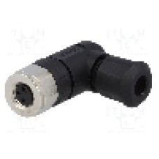 Conector M8, 3 pini, clasa etanseitate IP67, CONEC - SAL-8-RKWC3-S5,5