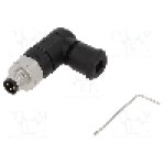 Conector M8, 3 pini, clasa etanseitate IP67, HARTING - 21023593301