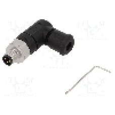 Conector M8, 3 pini, clasa etanseitate IP67, HARTING - 21023593301