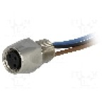 Conector M8, 3 pini, clasa etanseitate IP67, HIRSCHMANN - 933383100 ELKE 3308VFM805