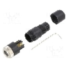 Conector M8, 3 pini, clasa etanseitate IP67, IP68, DEGSON ELECTRONICS - PB-M8A-03P-FF-SL7001-00A(H) Conector M8, 3 pini, clasa etanseitate IP67, IP68, DEGSON ELECTRONICS - PB-M8A-03P-FF-SL7001-00A(H)