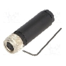 Conector M8, 3 pini, clasa etanseitate IP67, LAPP - 22260125