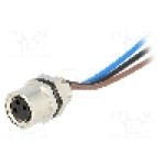 Conector M8, 3 pini, clasa etanseitate IP67, MOLEX - 120031-0015