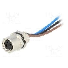 Conector M8, 3 pini, clasa etanseitate IP67, MOLEX - 120031-0015