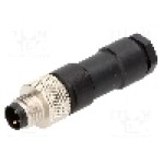 Conector M8, 3 pini, clasa etanseitate IP67, MOLEX - 120091-0004 Conector M8, 3 pini, clasa etanseitate IP67, MOLEX - 120091-0004