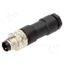 Conector M8, 3 pini, clasa etanseitate IP67, MOLEX - 120091-0004 Conector M8, 3 pini, clasa etanseitate IP67, MOLEX - 120091-0004