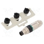 Conector M8, 3 pini, clasa etanseitate IP67, MURR ELEKTRONIK - 7000-08331-0000000
