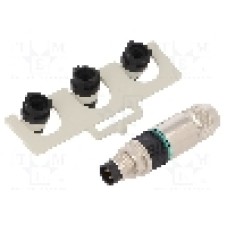 Conector M8, 3 pini, clasa etanseitate IP67, MURR ELEKTRONIK - 7000-08331-0000000