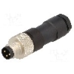 Conector M8, 3 pini, clasa etanseitate IP67, MURR ELEKTRONIK - 7000-08401-0000000