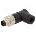 Conector M8, 3 pini, clasa etanseitate IP67, MURR ELEKTRONIK - 7000-08441-0000000