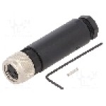 Conector M8, 3 pini, clasa etanseitate IP67, MURR ELEKTRONIK - 7000-08621-0000000