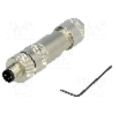 Conector M8, 3 pini, clasa etanseitate IP67, MURR ELEKTRONIK - 7000-08641-0000000