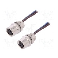 Conector M8, 3 pini, clasa etanseitate IP67, TE Connectivity - T4073014031-001
