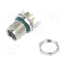 Conector M8, 3 pini, clasa etanseitate IP68, AMPHENOL - M8S-03PFFP-SF8001