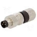 Conector M8, 3 pini, clasa etanseitate IP68, IFM ELECTRONIC - SSTGF030MSSFPKG