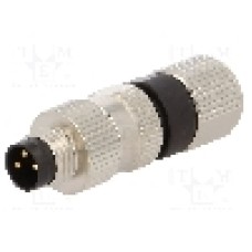 Conector M8, 3 pini, clasa etanseitate IP68, IFM ELECTRONIC - SSTGF030MSSFPKG